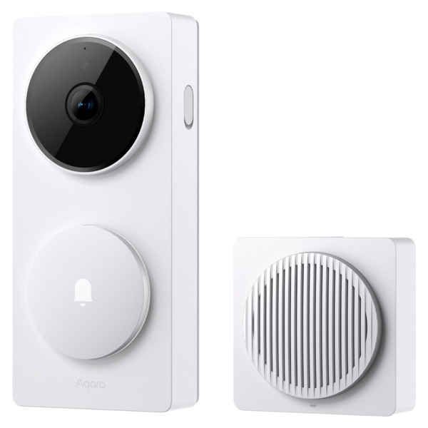 AQARA AQ-CH-C09D-W Aqara Smart Home G410 Doorbell Cam/Hub Blanco - WiFi 2.4Ghz / Zigbee 3.0 - Matter over Zigbee - Hub Concentra