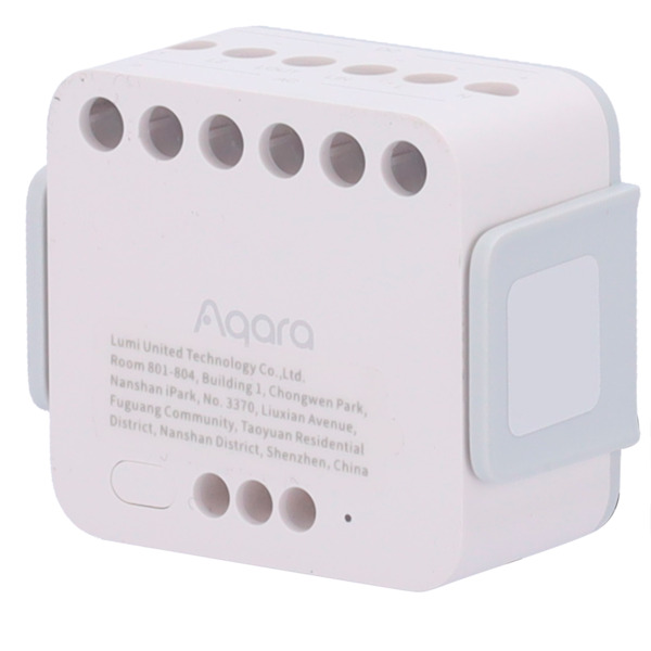 AQARA AQ-DCM-K01 Aqara Módulo Relé Doble T2  - Zigbee 3.0 / Matter over Zigbee - Control del motor / Monitor energético - Requie (1)