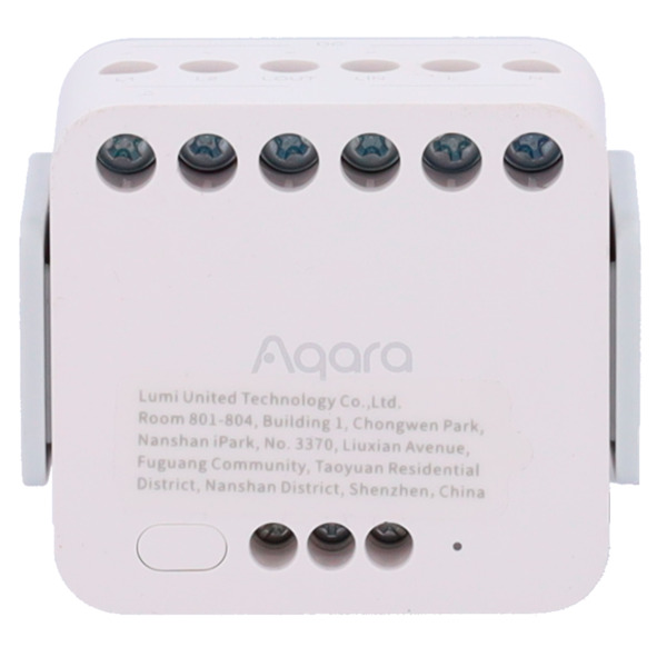 AQARA AQ-DCM-K01 Aqara Módulo Relé Doble T2  - Zigbee 3.0 / Matter over Zigbee - Control del motor / Monitor energético - Requie (5)