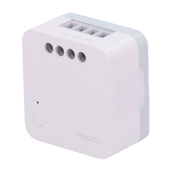 AQARA AQ-SSM-U02 Aqara Módulo de Control Individual T1 - Zigbee 3.0  - Requiere  AQARA HUB - Medidor de consumo - Protección con (1)
