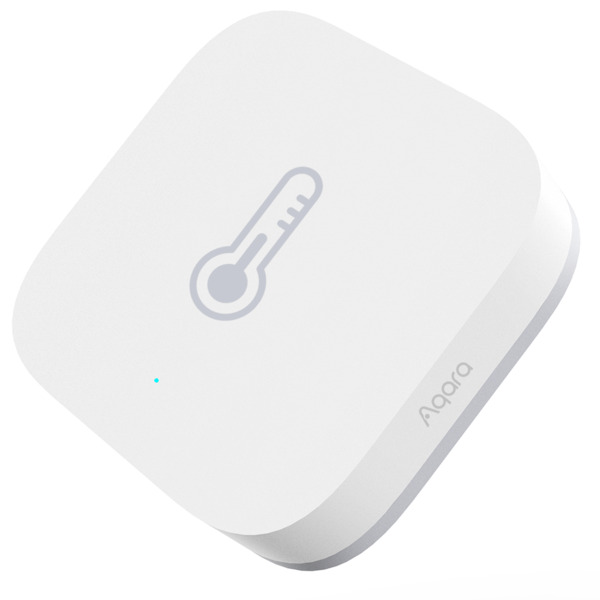 AQARA AQ-TH-S02D Aqara Sensor de Temperatura y Humedad T1 - Zigbee 3.0 - Datos históricos - Requiere AQARA HUB - Batería 2 años