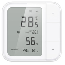 AQARA AQ-TH-S04D Aqara Sensor de Temperatura y Humedad W100 - Zigbee 3.0 / Thread  - Pantalla LCD - Requiere AQARA HUB / Border
