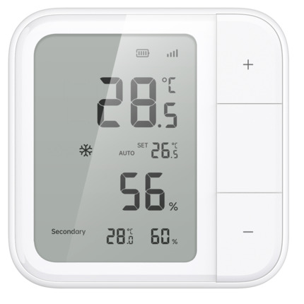 Comprar AQARA AQ-TH-S04D Aqara Sensor de Temperatura y Humedad W100 - Zigbee 3.0 / Thread  - Pantalla LCD - Requiere AQARA HUB / Border Router - Batería 2 años de duración - Soporta Apple Homekit, Google, Alexa