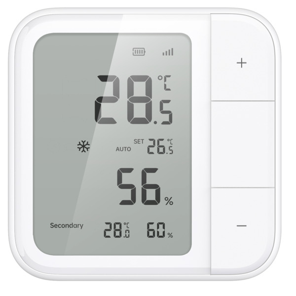 AQARA AQ-TH-S04D Aqara Sensor de Temperatura y Humedad W100 - Zigbee 3.0 / Thread  - Pantalla LCD - Requiere AQARA HUB / Border