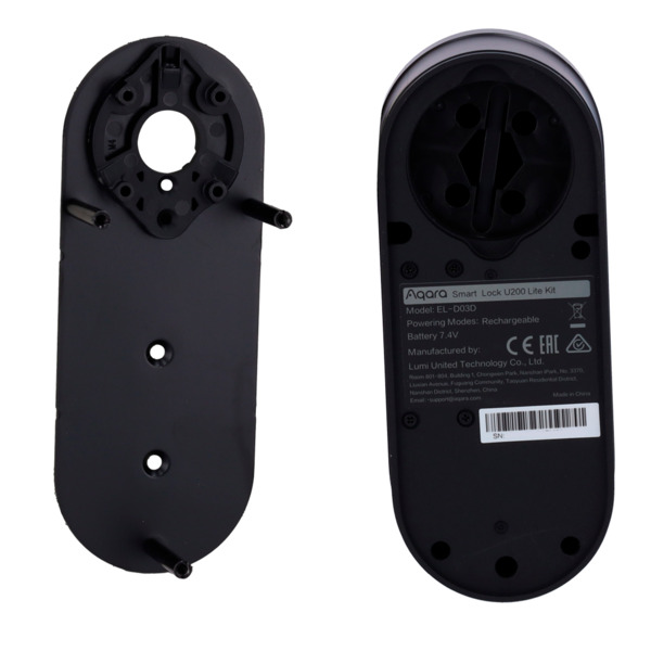 AQARA AQ-U200-LITE-KIT-B Aqara Cerradura inteligente U200 Lite Negro - Matter over Thread / Bluetooth &amp; NFC  - Requiere  AQA (9)