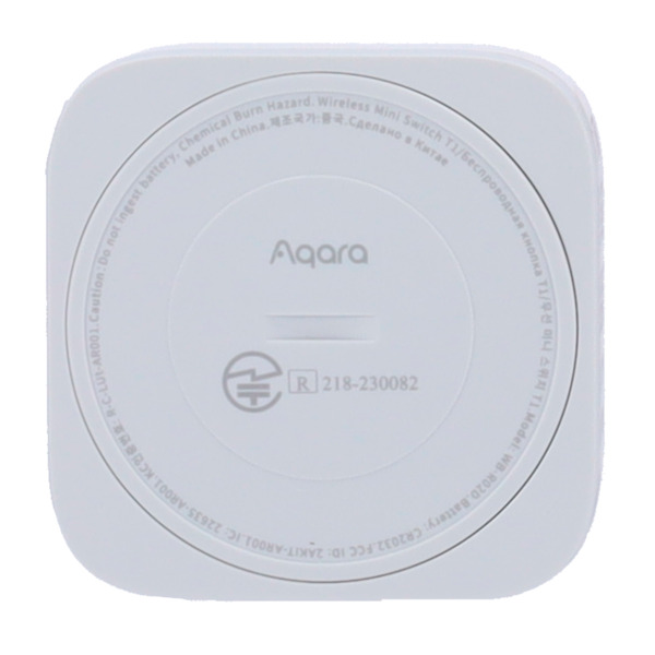 AQARA AQ-WB-R02D Aqara Boton Inalambrico Individual T1 - Zigbee 3.0  - Matter over Zigbee - Requiere  AQARA HUB - 3 Acciones con (7)