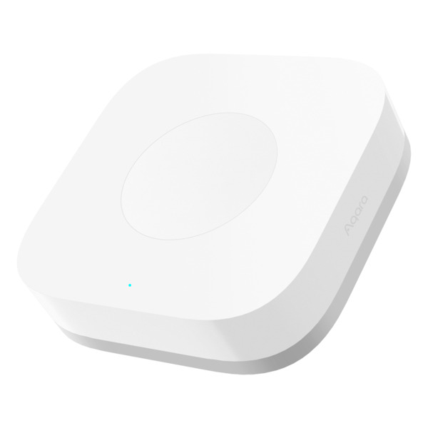 AQARA AQ-WB-R02D Aqara Boton Inalambrico Individual T1 - Zigbee 3.0 - Matter over Zigbee - Requiere AQARA HUB - 3 Acciones con