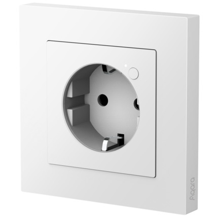 Comprar AQARA AQ-WP-P01D Aqara Enchufe Pared H2 - Zigbee 3.0 - Matter over Zigbee - Protección contra alto voltaje - Monitor de consumo / Temporizadoror - Soporta Apple Homekit, Google, Alexa