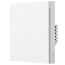 AQARA AQ-WS-EUK03 Aqara Interruptor Inteligente de Pared H1 - Zigbee 3.0  - Requiere AQARA HUB - Con Neutro / Protección contra