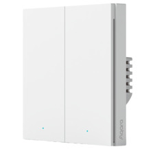 AQARA AQ-WS-EUK04 Aqara Interruptor Inteligente de Pared H1 - Zigbee 3.0  - Requiere AQARA HUB - Con Neutro / Protección contra