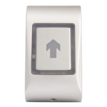 Aritech ACL800-PB-S Pulsador de petición de salida para montar en superficie en aluminio con tecnología Touch sensitive. Platead