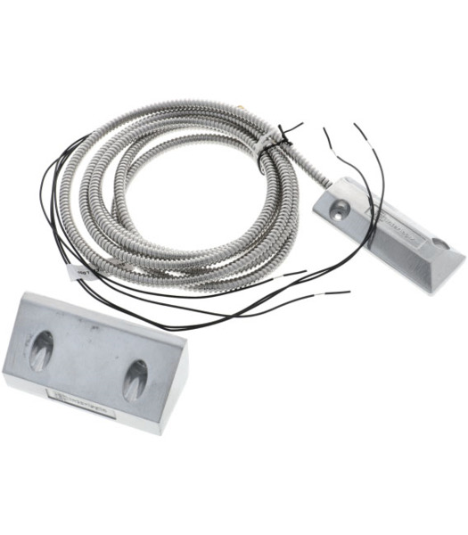 ARITECH DC108 Contacto magnético aluminio Gran potencia Suelo. Apertura 75mm. 2m cable blindado puertas y persianas Aritech (1)
