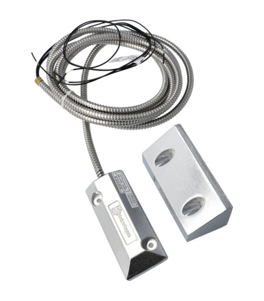 ARITECH DC108 Contacto magnético aluminio Gran potencia Suelo. Apertura 75mm. 2m cable blindado puertas y persianas Aritech (2)