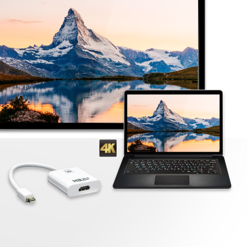ATEN Adaptador activo de Mini DisplayPort a HDMI 4K (3)
