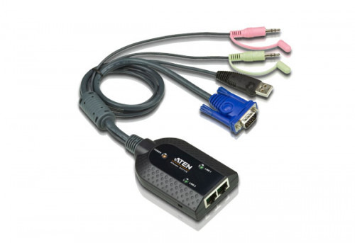 ATEN Adaptador KVM VGA/Audio USB de salida dual con Virtual Media (1)