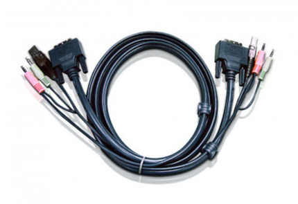 Comprar ATEN Cable KVM DVI-D single link USB de 5 m