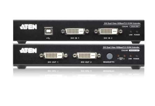 Aten CE624 extensor KVM Transmisor y receptor (2)