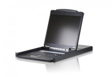 Aten CL1316 interruptor KVM Montaje en rack Negro