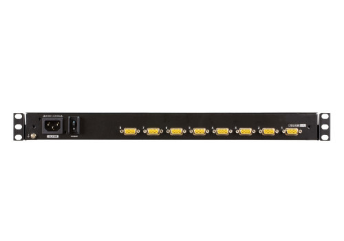 Aten CL3108 consola de rack 47 cm (18.5") 1366 x 768 Pixeles Metal, De plástico Negro 1U (2)