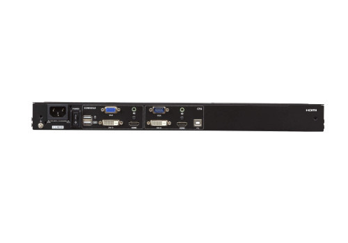 ATEN CL3800NW consola de rack 47 cm (18.5") 1920 x 1080 Pixeles Metal, Plástico Negro 1U (6)