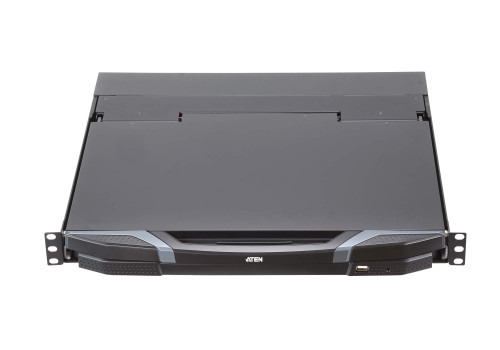 ATEN CL3800NW consola de rack 47 cm (18.5") 1920 x 1080 Pixeles Metal, Plástico Negro 1U (8)