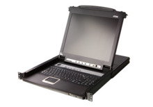 ATEN CL5708MW interruptor KVM Montaje en rack Negro
