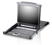 Aten CL5708N interruptor KVM Montaje en rack Negro