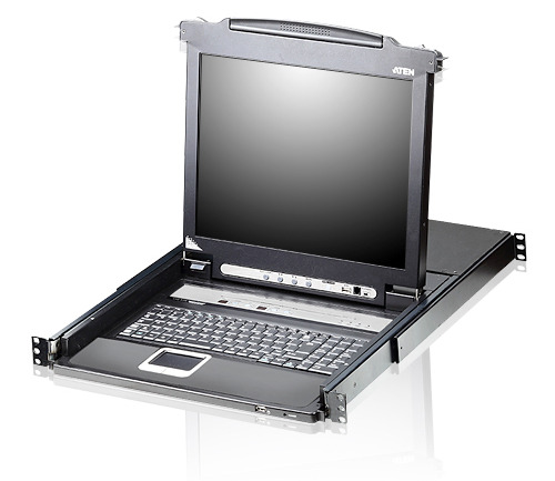 Aten CL5708N interruptor KVM Montaje en rack Negro