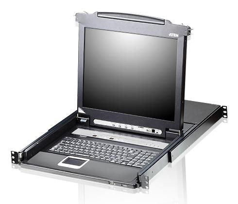 Aten CL5716N-ATA-2XK06DNG 16 Port 19" LCD KVMP Switch,