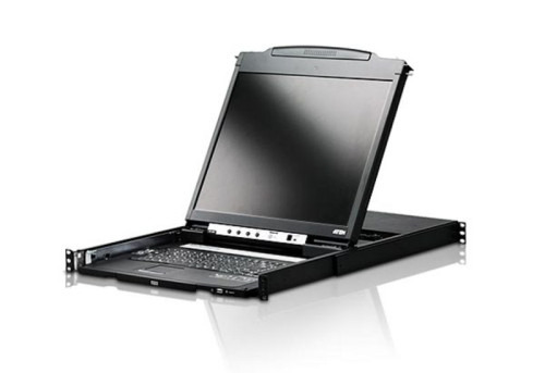 Aten CL5800N consola de rack 48,3 cm (19") 1280 x 1024 Pixeles Metal Negro (2)