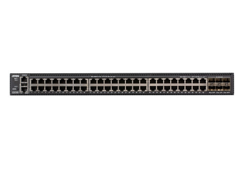 ATEN Conmutador gestionado Ethernet Gigabit de capa 2+ de 54 puertos (2)