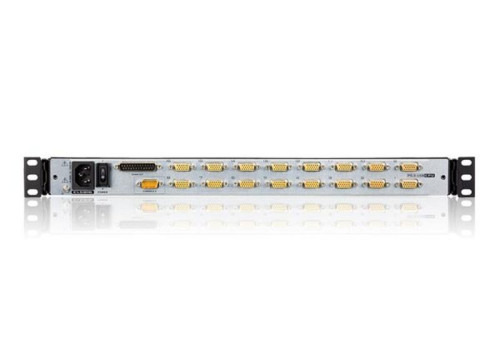 ATEN Consola LCD dual rail con switch KVM integrado VGA PS/2-USB de 16 puertos (2)