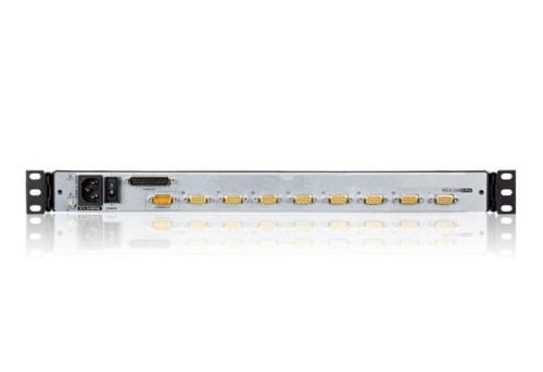 ATEN Consola LCD dual rail con switch KVM integrado VGA PS/2-USB de 8 puertos (2)