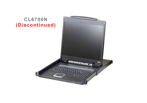ATEN Consola LCD single rail (HDMI / DVI / VGA, USB) (2)
