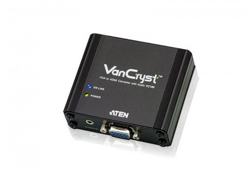 ATEN CONVERSOR DE VGA/AUDIO A HDMI (VC180-AT-G)(CP10)