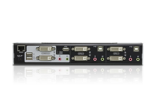 Aten CS1642A interruptor KVM Montaje en rack Negro, Plata (3)