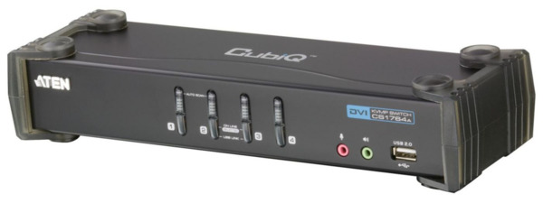 Aten CS1764A-AT-G 4p USB KVMP  Supp DVI Display