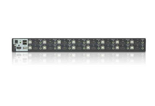 Aten CS17916 interruptor KVM Montaje en rack Negro (2)