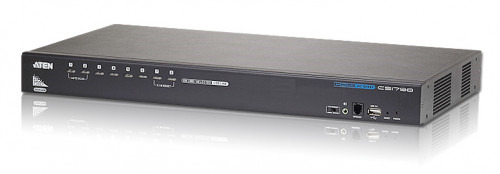 Aten CS1798 interruptor KVM Montaje en rack Negro (1)
