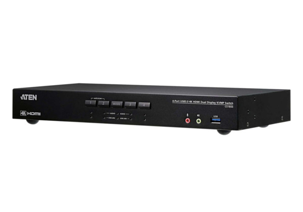 Aten CS1844-AT-G 4-Port True 4K HDMI Dual-View