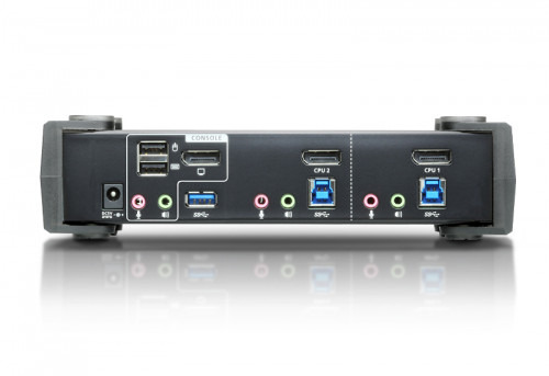 Aten CS1922 interruptor KVM Negro (3)