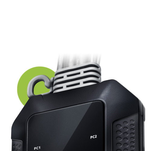 Aten CS22H interruptor KVM Negro (6)