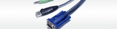 Aten CS64US interruptor KVM Azul (4)