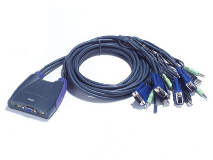 Comprar Aten CS64US interruptor KVM Azul