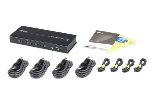 Aten CS724KM interruptor KVM Negro (5)