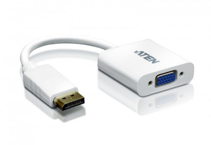 Comprar Aten Displayport/VGA adapter DisplayPort Male VGA HDB-15 Female Blanco
