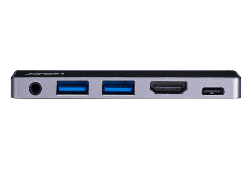 ATEN Docking station de viaje USB-C con pasarela de alimentación (3)