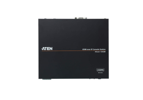 Aten Estación de consola por IP KVM HDMI dual (5)