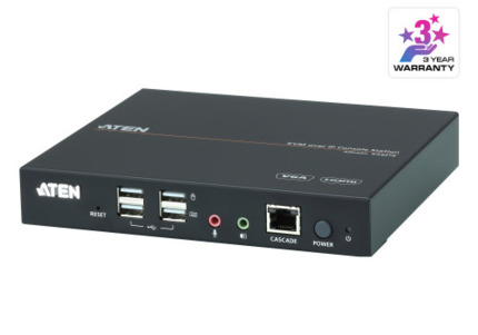 Comprar Aten Estación de consola por IP KVM VGA/HDMI dual