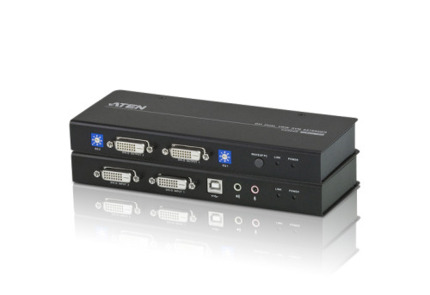 Comprar ATEN Extensor KVM Cat 5 DVI dual display USB (1024 x 768 a 60m)